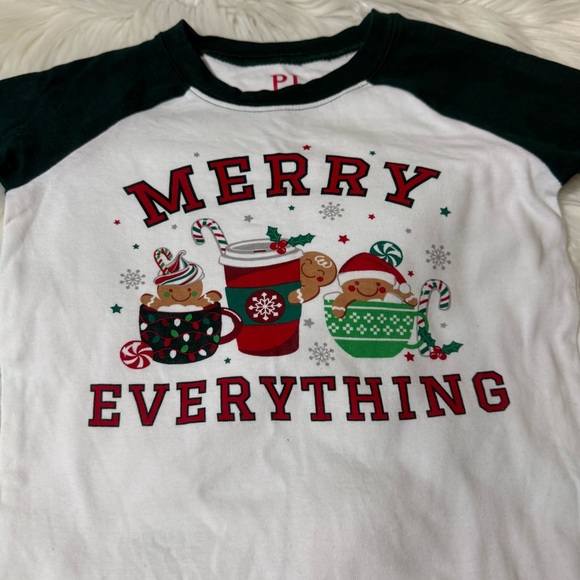 PJ Place “Merry Everything” Christmas Pajama Set – Size 8 - Picture 3 of 16